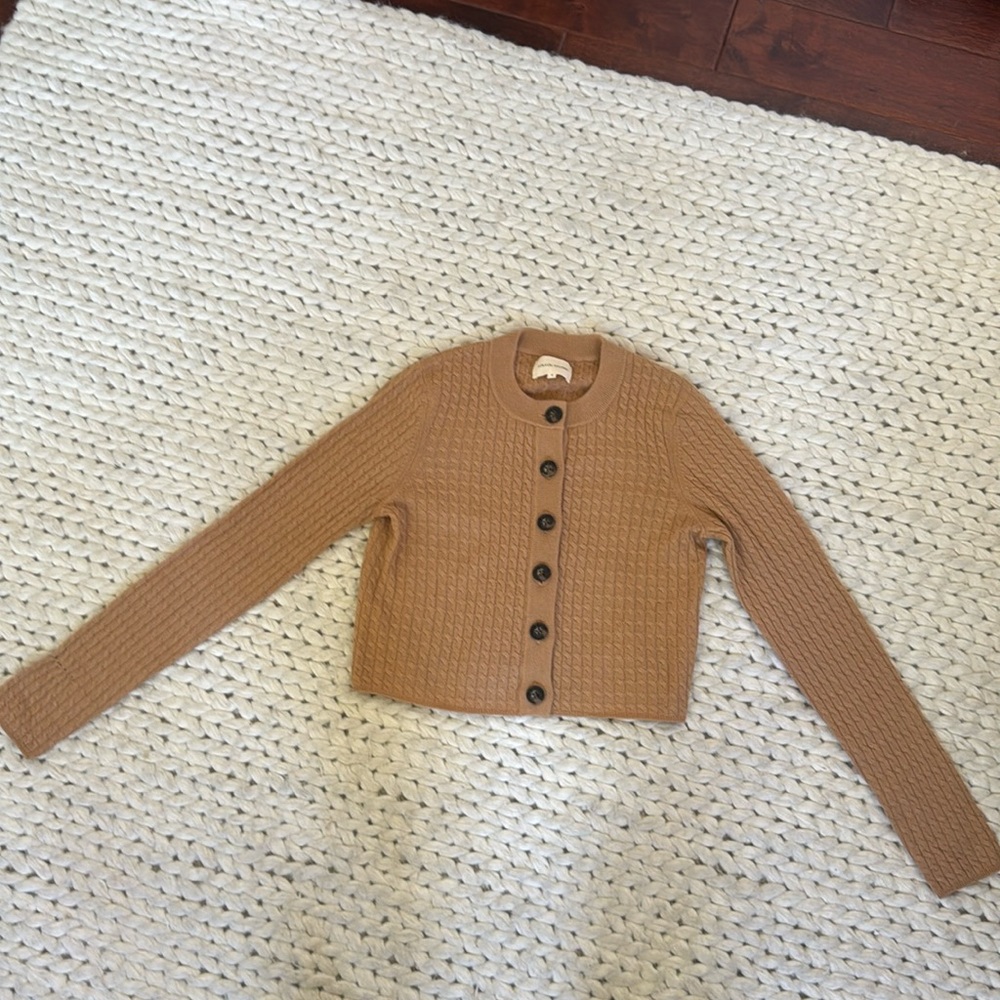 LouLou Studio fitted cardigan. Size Small